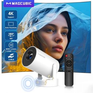 Projecteur HY300 Pro 4K Android 11, WiFi 6, 260ANSI, Home Cinéma Portable - Occasion