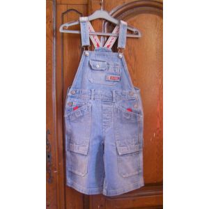 Salopette Jean H&m - Taille 3/4 Ans - Occasion