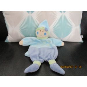 Doudou Marionnette Lutin Bleu Un R&ecirc;ve De B&eacute;b&eacute; Cmp - Occasion