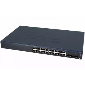 JUNIPER - SWITCH EX2200-24T-4G 24-port 10/100/1000BaseT with 4 SFP uplink ports - Occasion