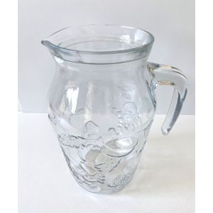 Vintage Ancien Pichet Broc Carafe Verseuse Made In Italy "Cerve" Retro Verre - Occasion