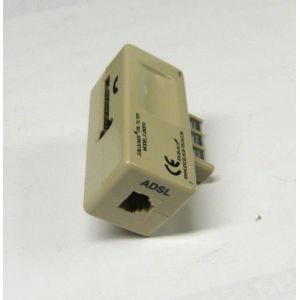Adaptateur fiche gigogne filtre ADSL téléphone et routeur Internet - Occasion