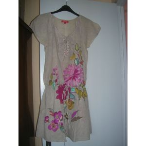 Robe René Derhy Coton Taille M Multicolore - Occasion