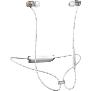 House of Uplift 2 Wireless - écouteurs Bluetooth / écouteurs avec isolation de bruit, Micro pour appel mains-libres, 3 boutons de commande, ergonomie ajustement parfait - Silver - Occasion