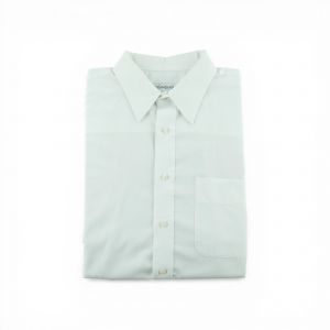 Reconditionn&eacute; - Chemise Classiques Homme Uni Blanc - Taille L - Homme - Blanc - Occasion