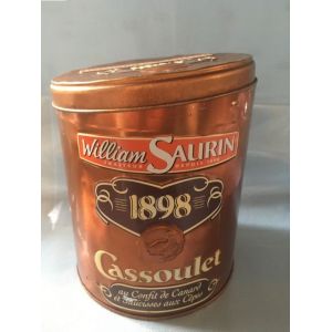 Vintage Bo&icirc;te Metal De Collection Edition Limitee Cassoulet William Saurin - Occasion