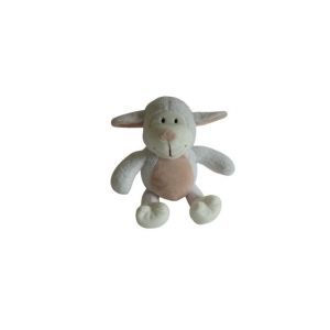 Doudou Peluche Mouton 25 Cm Comme Neuf Wergona - Occasion