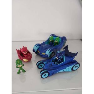 Lot Jouets Pyjamasques (PJ Masks) - Figurines et V&eacute;hicules - Occasion