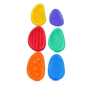 6pack Sensory Stone Textured Worry Stone For Autism Kids Calming Down Fidget Stress Toys For Anxiet - Occasion