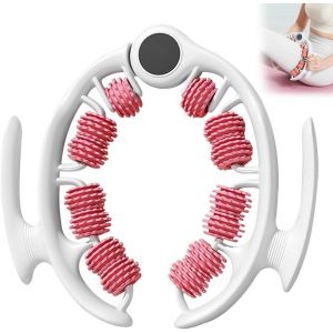 Rouleau De Massage Anti-Cellulite, Masseur Anti Cellulite, Rouleau De Massage Muscles, Masseur Anti-Cellulite Efficace Avec Poignées Amovibles, Soulage La Fatigue - Occasion