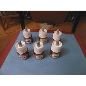 Encre A Dessiner Flacons 45ml Skrib Pebeo Lot De 6 Assortis - Occasion