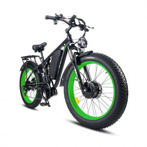 Vélo Électrique Benxi Seeker 24 Moteur 52v 2000w – Batterie 52v 23ah – Tout Suspendu – Pneus 24-Shimano 7 Vitesses-Verte - Occasion