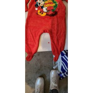 Pyjama No&euml;l Mickey Disney Baby B&eacute;b&eacute; 3 Mois - Occasion