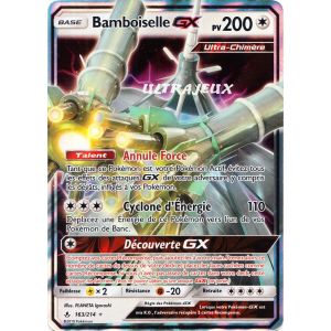Pokémon - 163/214 - Sl10 - Soleil Et Lune - Alliance Infaillible - Bamboiselle Gx - Ultra Rare - Occasion