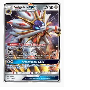 Pok&eacute;mon Solgaleo Gx Sm104 Promo G&eacute;ante - Occasion