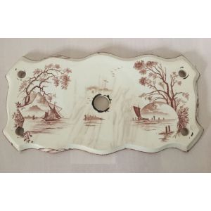 Support En Faience 19e De Serviteur &Agrave; Vinaigrier Et Huilier - Occasion