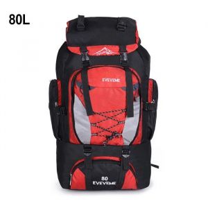 Grand Sac À Dos De Voyage Pour Camping,Randonnée,Armée,Escalade,Trekking,Alpinisme,90l 80l - Occasion