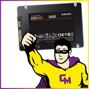 SSD 250Go 2.5" Samsung 870 EVO 250GB MZ7L3250HCJQ MZ-77E250 SATA III 6 Gbps - Occasion