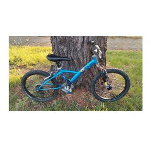 V&eacute;lo Bleu Azur Btwin 20 Vtt Tout Terrain Decathlon Enfant 20 " Pouces Bicyclette Vitesses B'Twin Sport Balade Bleue - Occasion