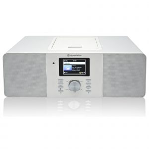 Micro-cha&icirc;ne Radio Internet Wi-Fi et Num&eacute;rique DAB+/ FM, Lecteur CD-MP3 Bluetoot, , Blanc, Roadstar, IR-540D+BTWH - Occasion