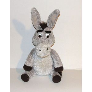 Peluche L'ane De Shrek Parlante Fr Dreamworks Animation Peluche L'ane Assis Yeux Dormeur Interactif - Occasion