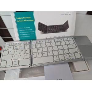 Clavier QWERTY Bluetooth de voyage avec touchpad - Occasion
