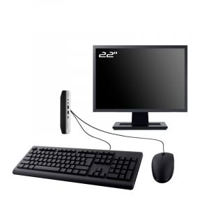 PC HP ProDesk 600 G4 DM Ecran 22" Intel I7-8700T RAM 16Go SSD 960Go W11 Wifi - Occasion