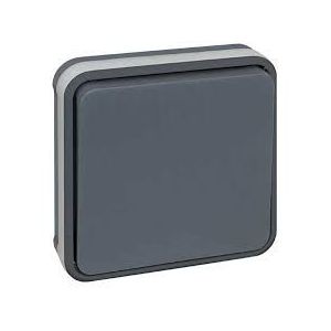 Bouton Poussoir Oxxo Gris Encastré IP55 - Occasion