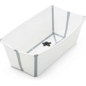 Flexi Bath,Blanc-Baignoire Bébé Pliable-Légère,Durable&facile À Ranger-Pratique À Utiliser À La Maison Ou En Voyage-Idéale Pour Les Nouveau-Nés&les Bébés - Occasion