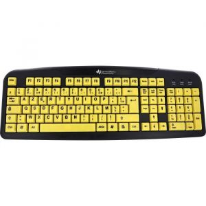 Clavier USB confort avec grandes touches contrastées - Occasion