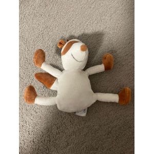 Doudou Peluche Obaibi Ecureuil Marron Et Blanc - Occasion