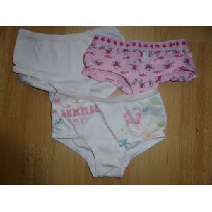 Culotte Petit Bateau Coton 2 Ans Blanc - Occasion