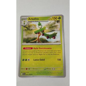 Carte Pok&eacute;mon Arboliva Pv 150 023/198 - Occasion