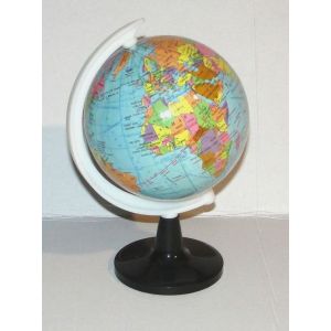 Taille-Crayons Mappemonde Globe Terrestre 17 Cm - Occasion