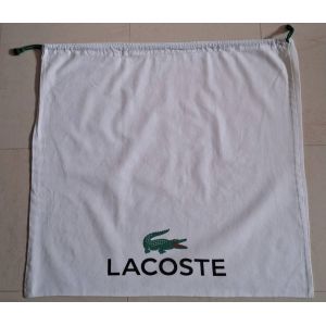 Grand sac Lacoste en tissu blanc - Occasion