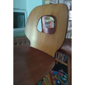 Chaise Baumann Design Vintage Année 60/70 &#34;Alouette&#34; - Occasion