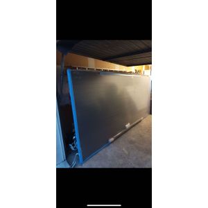 Portail Coulissant 3,7x1,8m Gris - Occasion