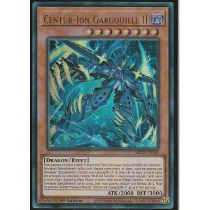 Carte Yu-Gi-Oh - Centur-Ion Gargouille Ii - Mp25-Fr185 Ultra Rare - Occasion