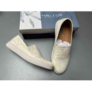 Chaussures Plates Python Craie Fugitive - Pointure 39 - Occasion