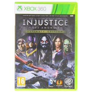 Injustice Gods Among Us Ultimate Edition, Xbox 360 Standard Anglais, Italien - Occasion