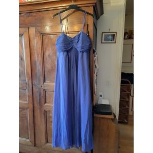 Robe Bustier Pour Cérémonie Bleue - Occasion