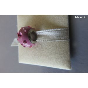 Charm 176 Perle Rose Et Cristaux Amore & Baci - Occasion