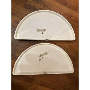 Plateaux Tournants Demi-Lune Pour Meuble D'angle - Occasion