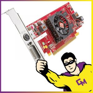 Carte Graphique ATI Radeon HD4550 64Mo PCI-Express DVI S-Video High-Profile - Occasion