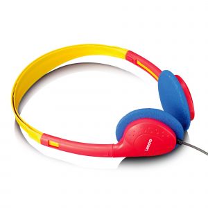 Lenco CD-021KIDS - Lecteur CD portable pour enfants avec casque, piles rechargeables et limiteur de son int&eacute;gr&eacute; - Multicolore - Occasion