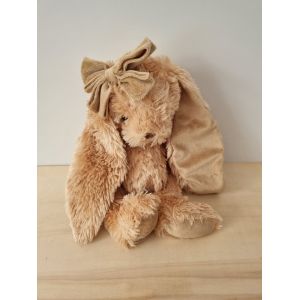 Doudou Peluche Grand Lapin Marron Bukowski - Occasion