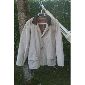 Veste Redskins Velours Cotelé Beige Doublée Taille M - Occasion