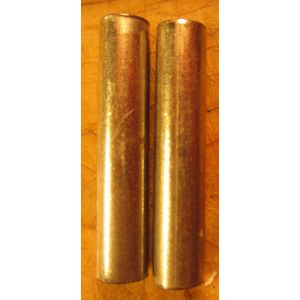 2 Taquets Acier suspension &eacute;tag&egrave;re Ikea 2,4cm diam&egrave;tre 5mm - Occasion