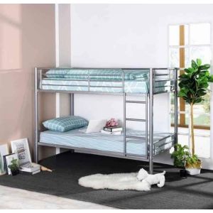 Lit Superposes - Deux Place En Bas Et Un Place En Haut - Avec Bonne Qualite Matelas - Livraison Gratuite - Occasion