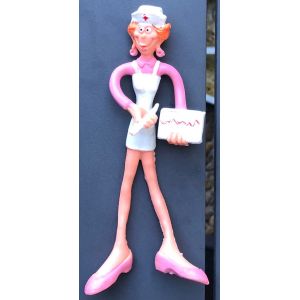 Figurine Infirmière Flexible - Occasion